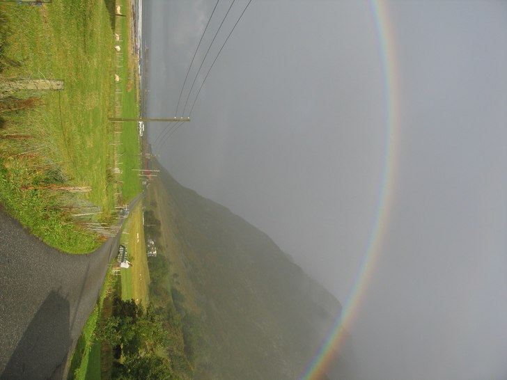 regnbue?. Foto: Hans Kristian Valset.