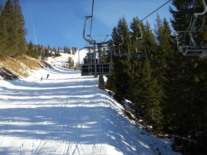 Underbart väder underbara pister!

Se så lite . Foto: Niklas karlsson.