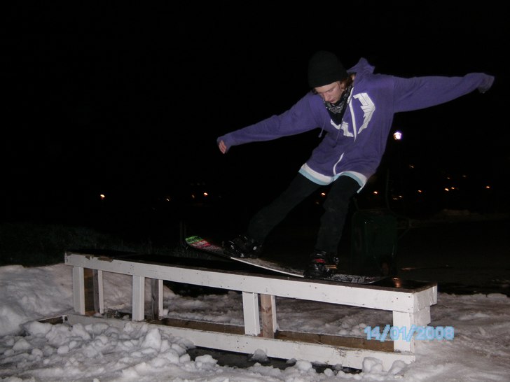 Nosepresss. Åkare: Victor Falk.