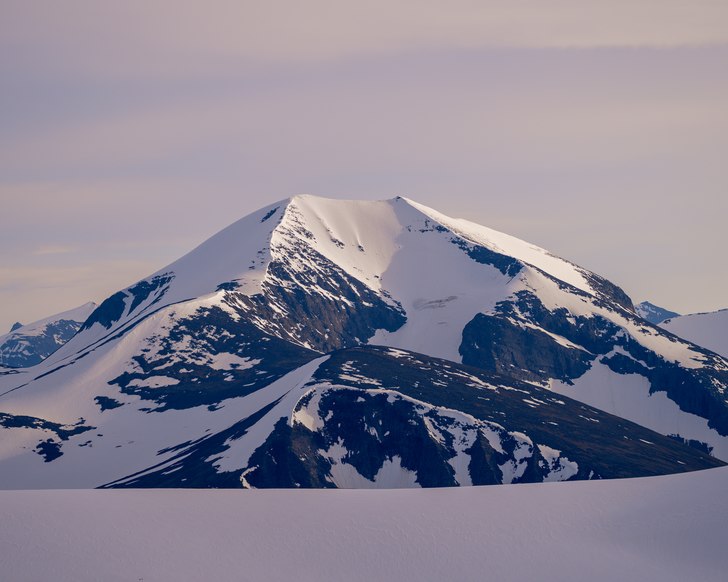 16 june 2020.
Kåtotjåkka seen from peak 1798m i.
