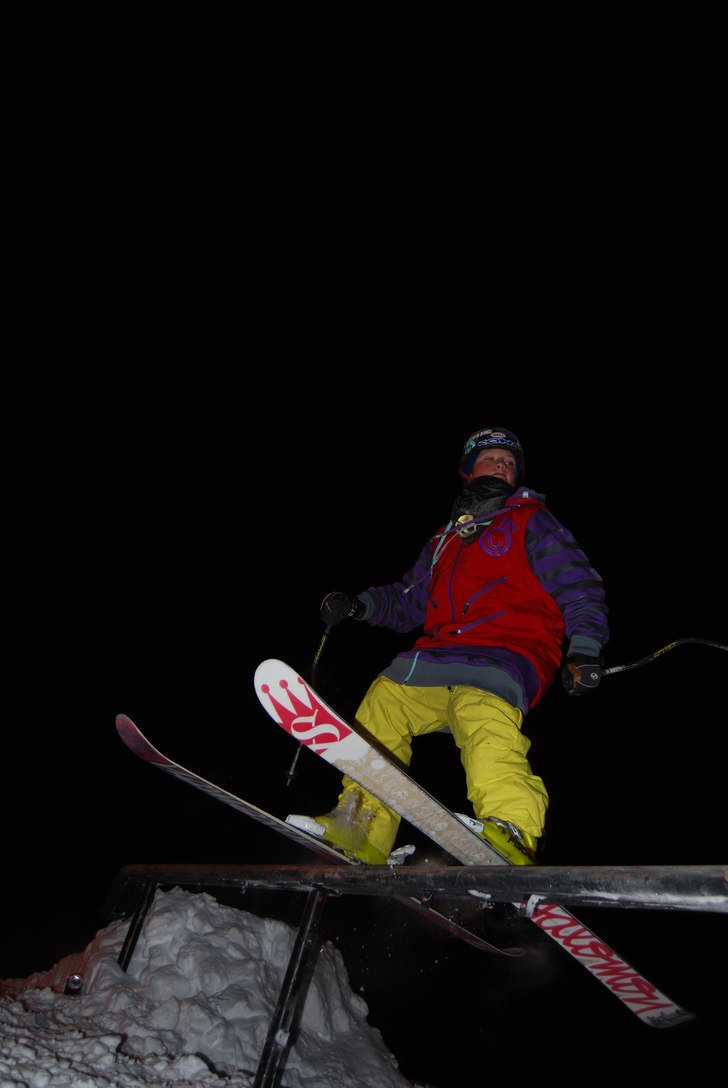 Jag och Anders Körde ett Fett Photosession en kal. Foto: Tommie Johansson. Åkare: Anders Holmberg.