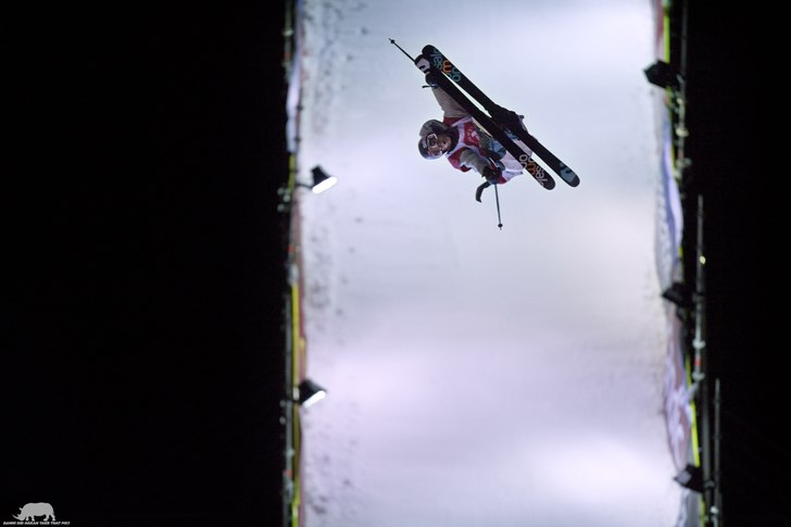 Oscar Wester under fredagens träning och kval inf. Foto: Håkan Nyberg. Åkare: Oscar Wester.