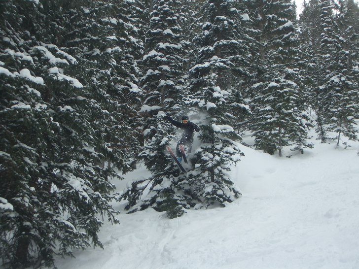 Skogshopp i jackson. Foto: Roland Burboeck. Åkare: David Carlstedt.