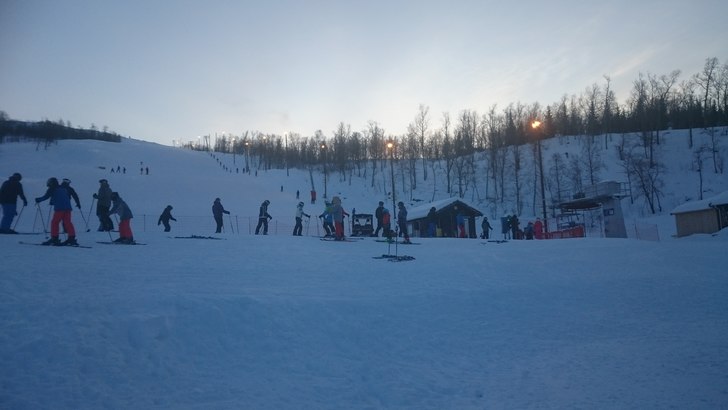 Magisk!
Magiske forhold, magisk lys og magisk stem.