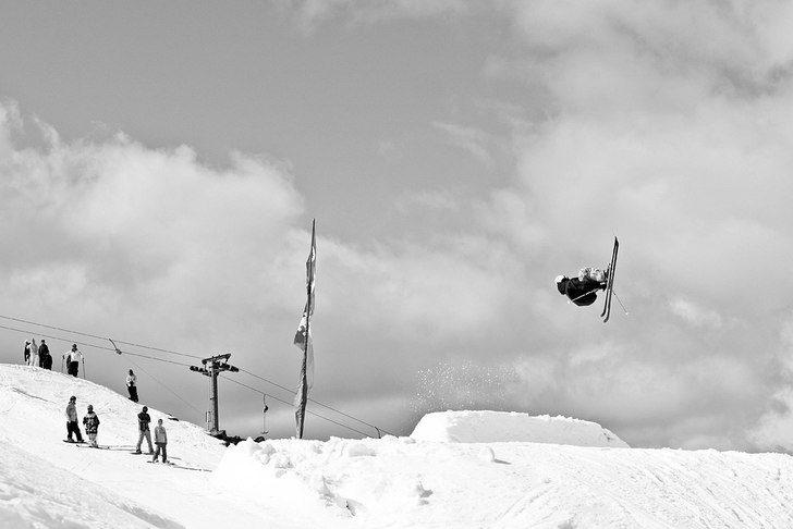 Åre Freeride-helg. Foto: Mathias Lindkvist. Åkare: Felix Stolpe.