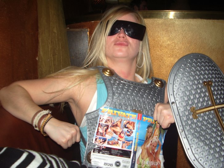 I vissa tillstånd är man kapabel till vad som he. Foto: ?. Åkare: Veronica Andersson.