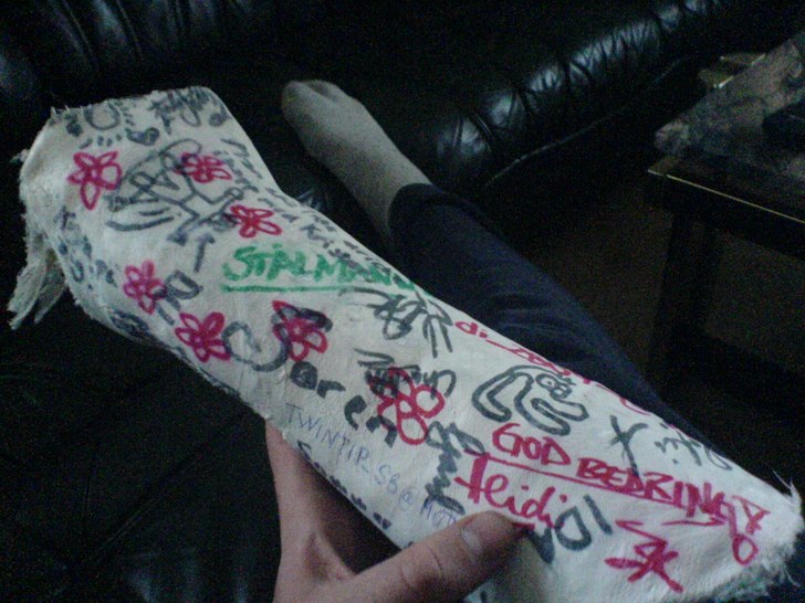 Efter förra vintern!. Foto: Jag. Åkare: Jag.