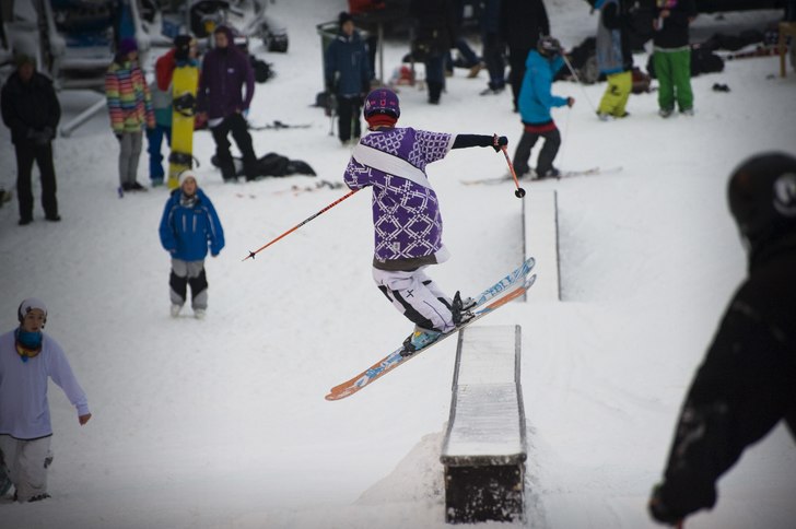 Väsjö Railjam 2010. Foto: Pax Engström Nyström. Åkare: Okänd.