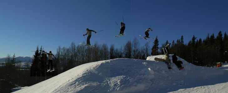 Skulle göra en 360, men det blev 540 istället.... Foto: Richard Kähler. Åkare: Christian Hertzman.
