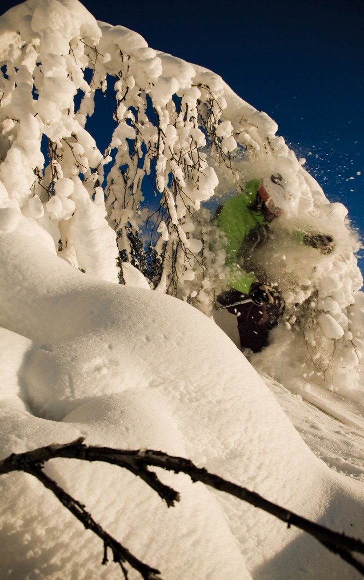 En helt vanlig dag i Björnrike! ;). Foto: Erik Hammarsten. Åkare: Pierre Ruda.