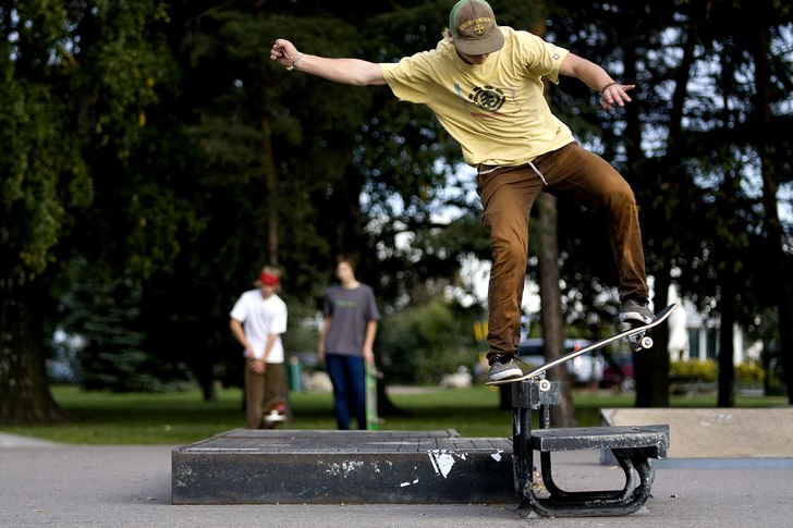 Foto: Anton Tevajärvi. Åkare: Troy Björkman.