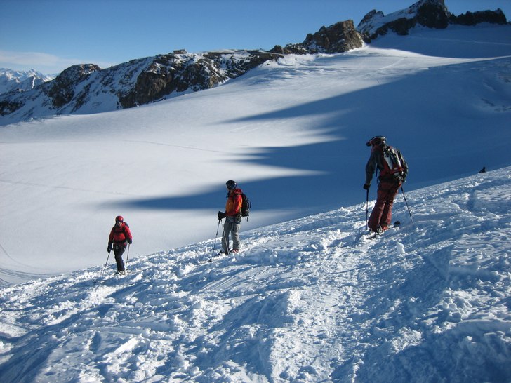 En paus då och då var inte fel.... Foto: Andreas Iggman. Åkare: Heddan, Jürgen och Holger.