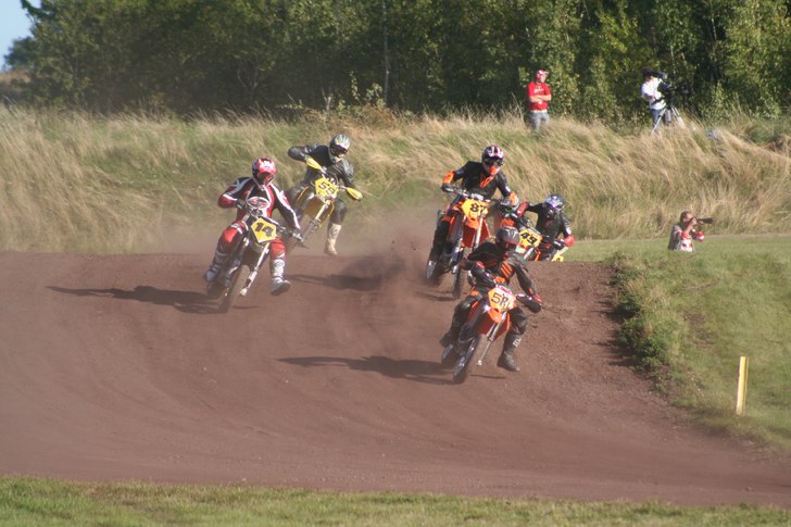 SM i supermotard 05. Foto: björn enderberg. Åkare: kinnekulle ring.