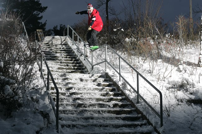 Jag, byssa, håkan, tobbe karlsson och jonas gusta. Foto: adam martell. Åkare: Niklas Byström.