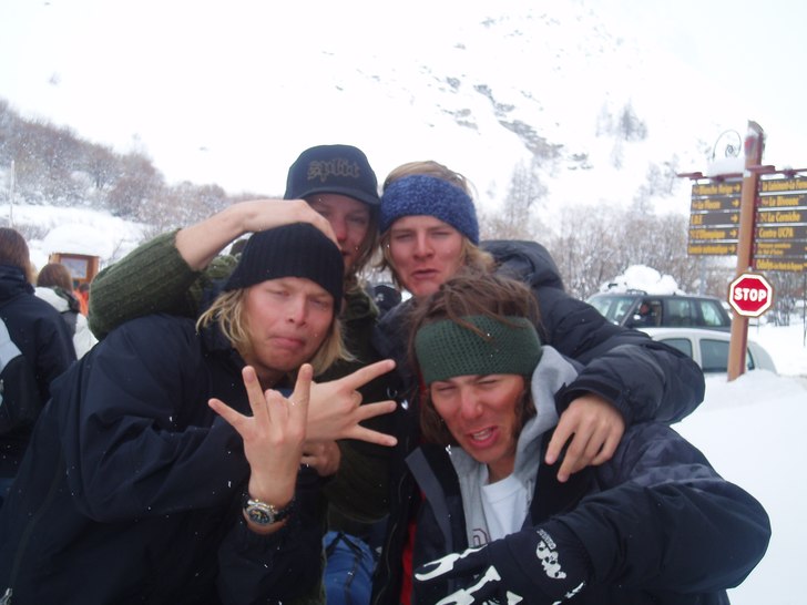 Hårda Grabbar!. Foto: Kanske Pernilla?. Åkare: Gänget!.