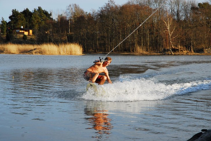 Varför inte ... :D. Foto: Patrik. Åkare: Johan.