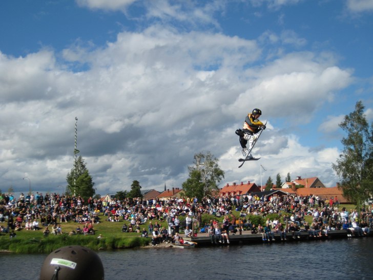 min andra 7a double tail!!. Foto: Johan Fernvik. Åkare: Per Fernvik.