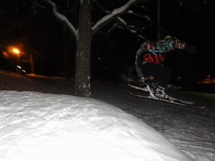 Lite halvdant, men det fanns inte tid, material oc. Foto: Hannes Nilsson. Åkare: Jakob Nilsson.