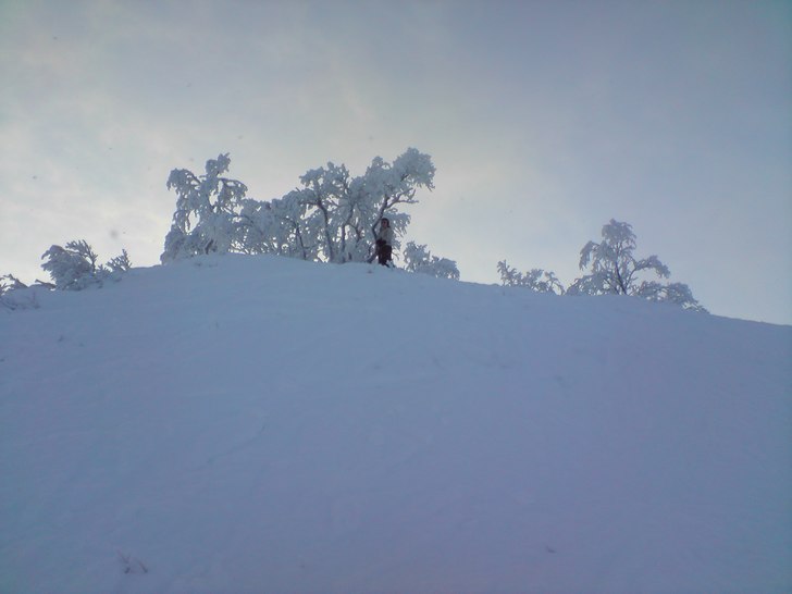 Störtloppsbacken, Dundret
Ps, dålig kvalla.. Foto: Evve. Åkare: Mee^^,.