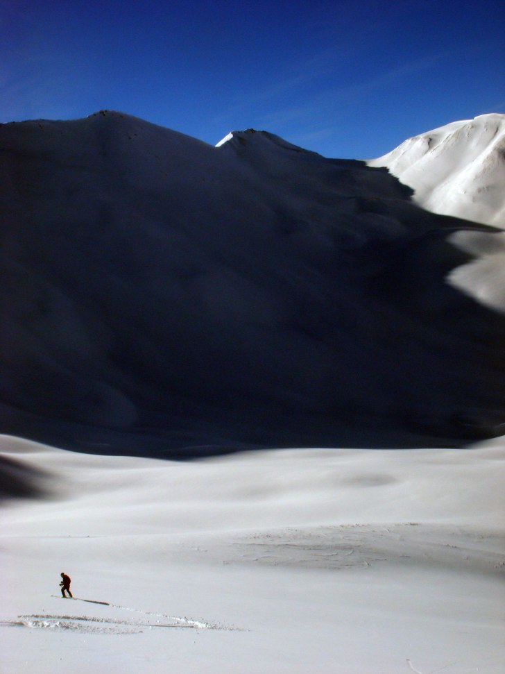 Topptur i Ischgl. Foto: Björn Strömblad. Åkare: Caroline Strömblad.