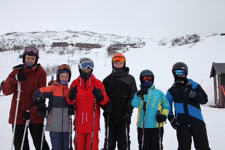 Gutta på plass! Haukeli venner.
.