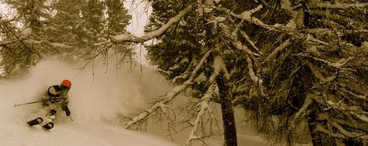 Magiska dagar i St Anton i januari. Foto: Patrik Holmqvist. Åkare: Per Jansson.