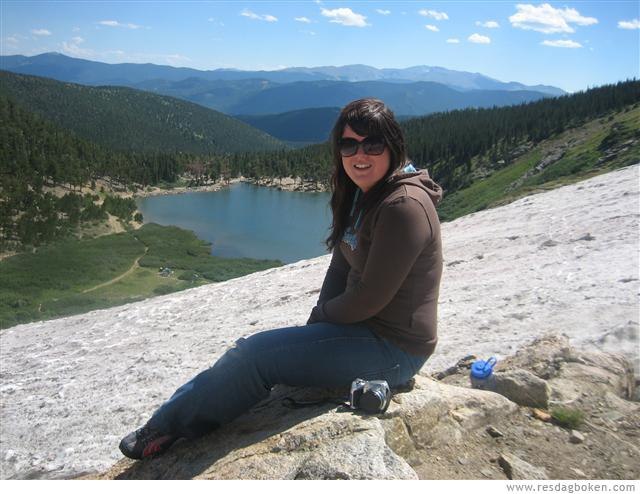 Kastade snöboll en lördag.