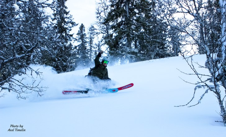 @pellelarsson ett ögonblick från en av säsongen.