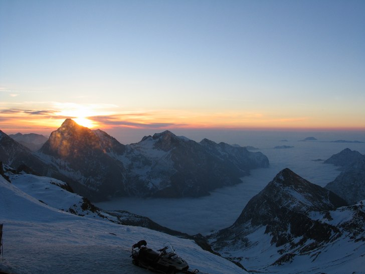 Soluppgång. Foto: Pontus Ejderhamn.