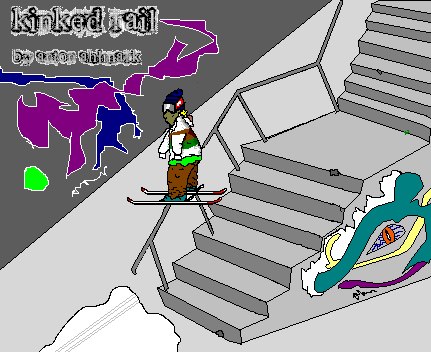 Ghetto no poles. haha hade lite skoj me paint. Foto: datorn. Åkare: paint.