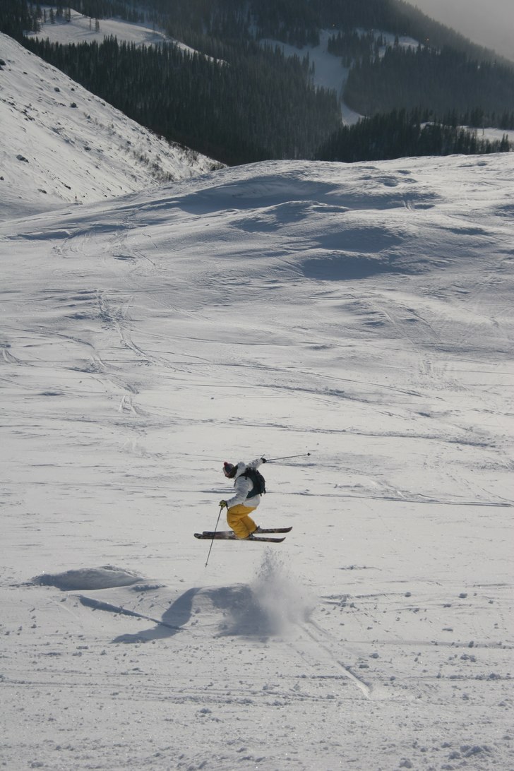 Lek på skutan.. Foto: Simon Dehnisch. Åkare: Henrik Utter.