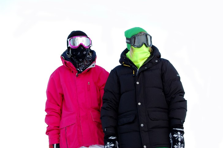 haha posar'N a!. Foto: Emil Halvarsson. Åkare: Felicia och Mikaelaaaaaaa.