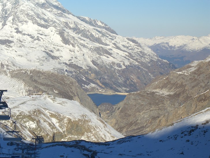 dammen i tignes. Foto: frodo.