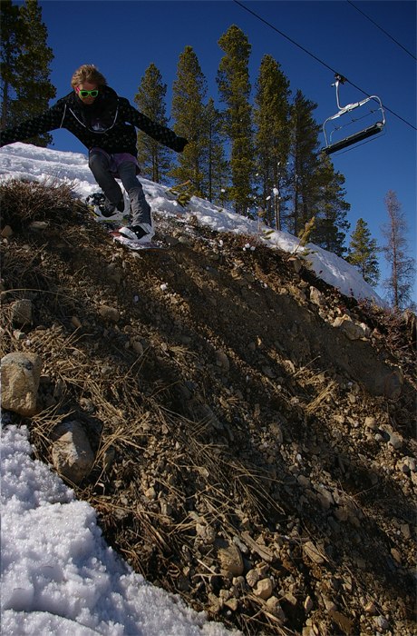 Vem sa att det är mkt snö i staterna?. Foto: Rory Gallagher. Åkare: Robban Sandgren.