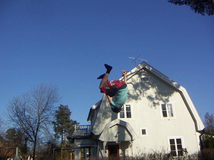 rodeo 7. Foto: faabi. Åkare: baaaz (jag).