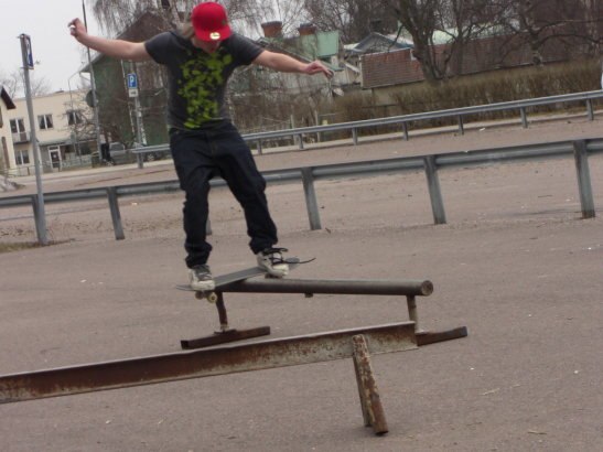 Foto: Linus Bengtsson. Åkare: Jesper Andersson (jag).