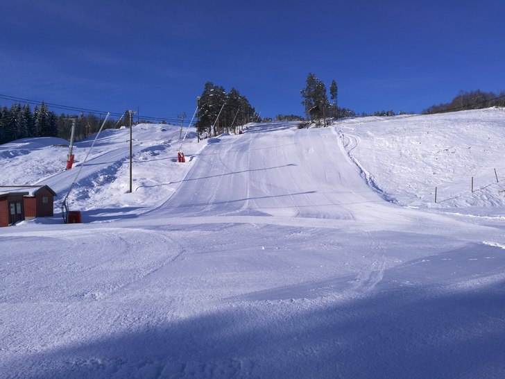 Lekkert
Flott med sol frå klar himmel gjer det li.