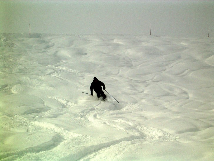 Oj det har snöat.. Foto: Björn Hellström. Åkare: Been.