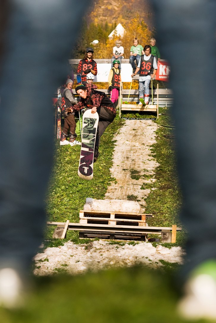 Railjam under Åre Höstmarknad.. Foto: Jennie Olofsson.