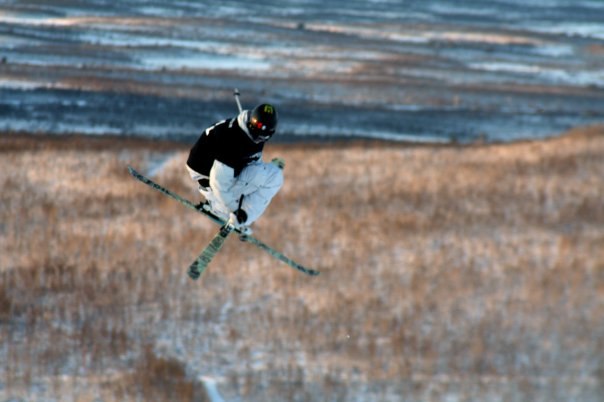 under slopen open sw right 7 mute. Foto: Hallvard Dalan. Åkare: Sebastian Carlsson.