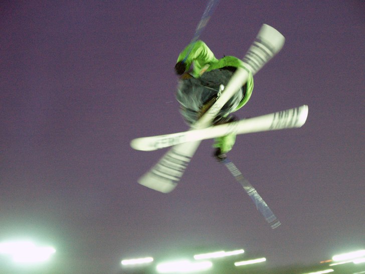 Togs under slopestars finalen. Foto: Jonathan Selinder.