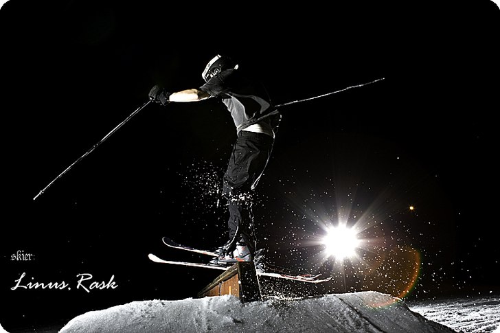 Litet rail=). Foto: Robert Purvins. Åkare: Linus .