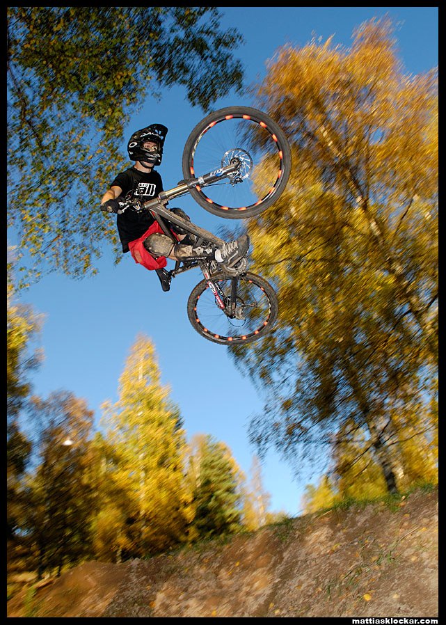 Foto: Mattias Klockar. Åkare: Gustav Gullholm.