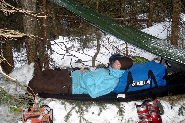 Vårt boende för 5 nätter.. Foto: Mattias Skantz. Åkare: David Rangsjö.