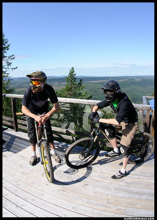Foto: Mattias Klockar. Åkare: Anders Solin och Gustav Gullholm.
