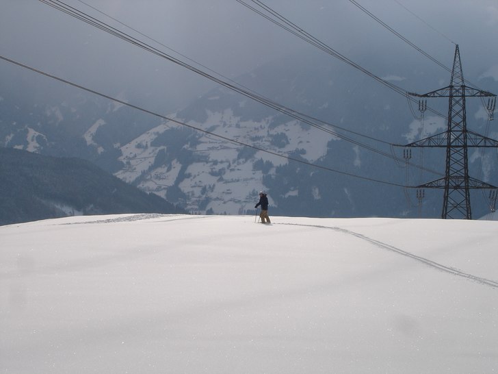 Sista åket för dagen. Skön bild. Foto: Martin Berg. Åkare: Ted Svensson.