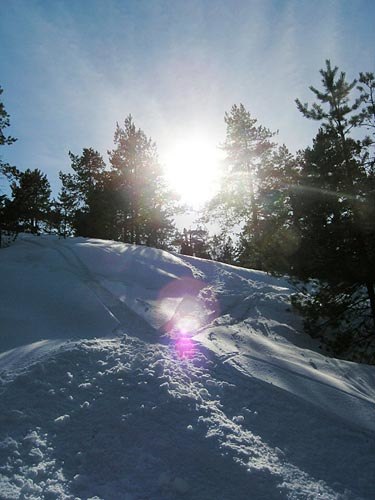 Lite bakgårdsåkning i Stockholms närhet ca 20 m. Foto: Erol Orhun. Åkare: Tobias Jönsson.