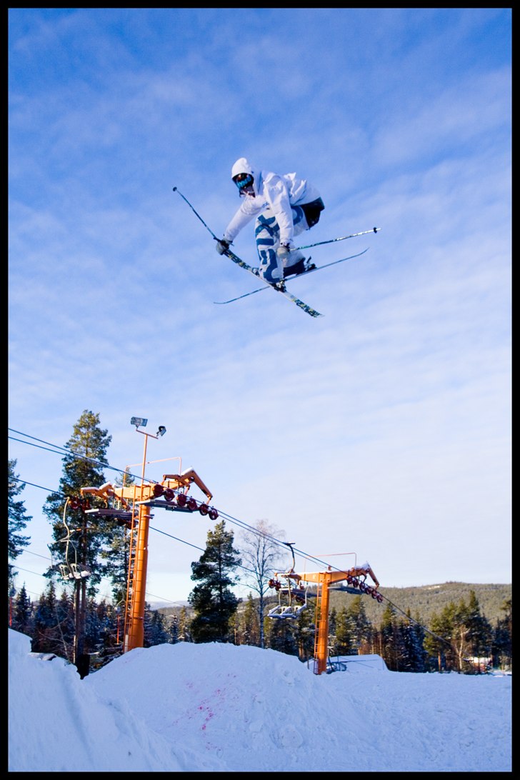Nightmares Gesundaberget. Foto: Andreas Timfält. Åkare: Mattias Teilus.