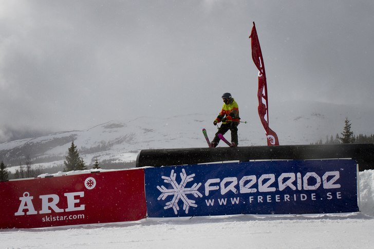 Freeridehelgen i Åre 2013.