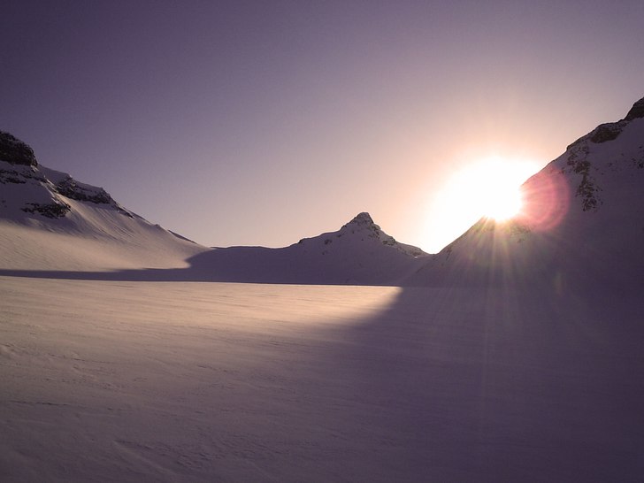 Toppen i mitten av bilden är Kantberget (1857m.ö. Foto: Magnusgm.